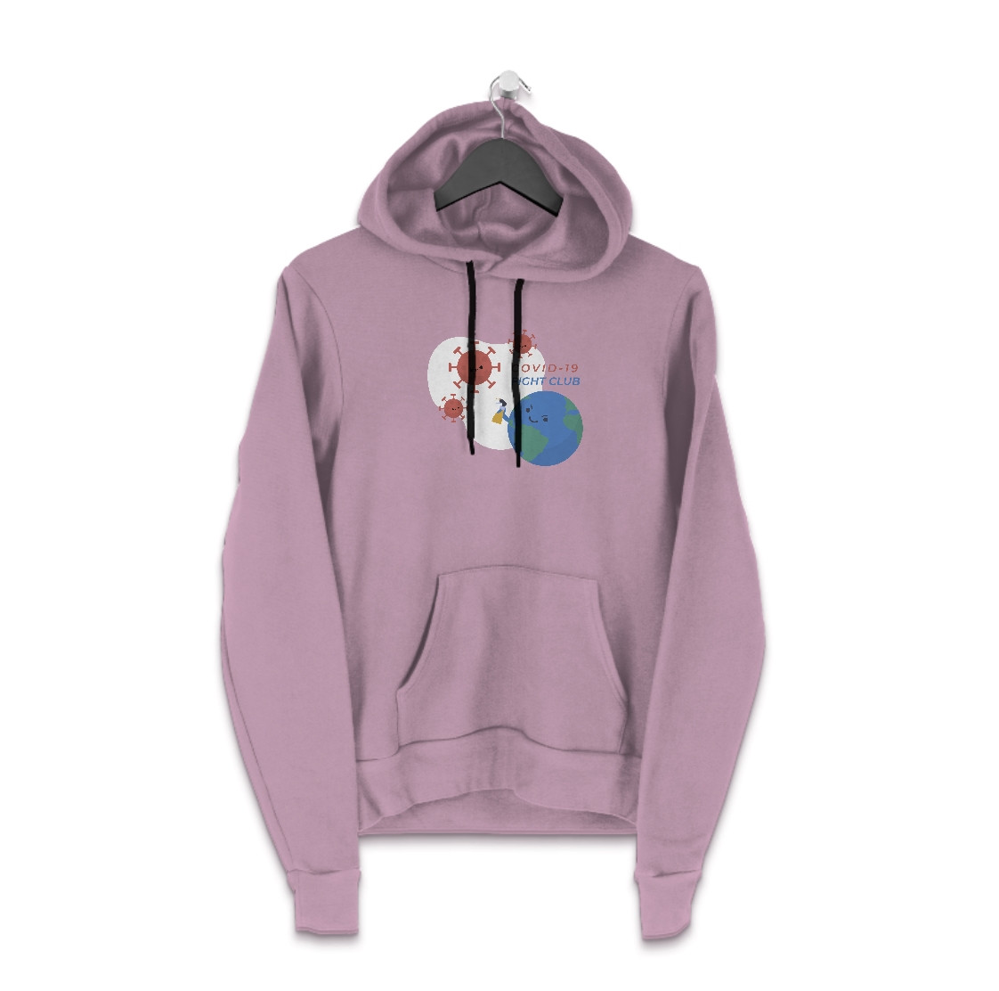 340gsm Soft & Light Cotton Pullover Hoodie